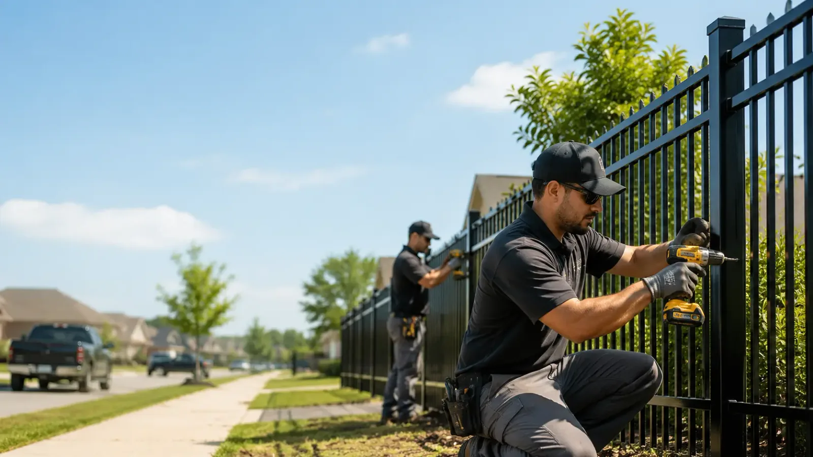 Metal Fence Installation in Randlett, OK
